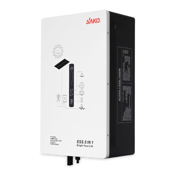 ذخیره ساز انرژی 6.4 ولت، 628 آمپرساعت، 2KWh، برند ساکو، مدل Alpha-I-ESS-1000Wh - تصویر 3