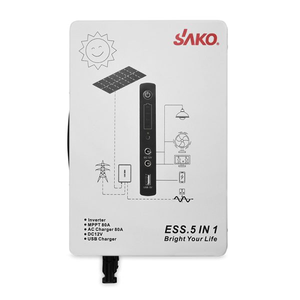 ذخیره ساز انرژی 3.2 ولت، 280 آمپرساعت، 896Wh، برند ساکو، مدل Alpha-I-ESS-300Wh