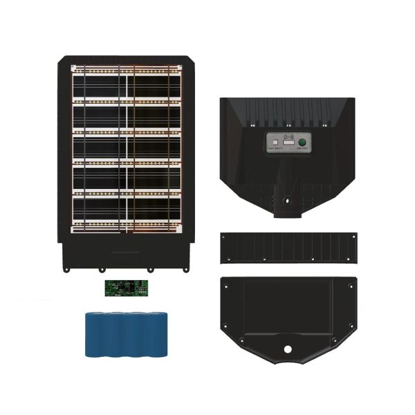 چراغ خیابانی خورشیدی 200 وات، برند Newsky، مدل FT-200 - تصویر 3