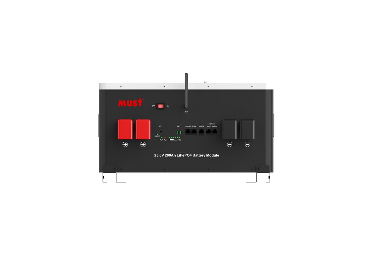 باتری لیتیومی 25.6 ولت، 200 آمپرساعت، دیپ سایکل، برند ماست، مدل Lp16-24200 - تصویر 7