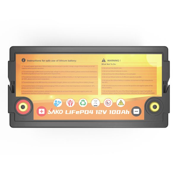 باتری لیتیومی 12.8 ولت، 200 آمپرساعت، دیپ سایکل، برند ساکو، مدل Li-MAX 12.8V 200Ah - تصویر 5