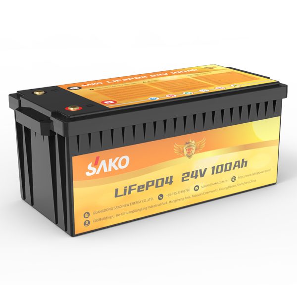 باتری لیتیومی 25.6 ولت، 100 آمپرساعت، دیپ سایکل، برند ساکو، مدل Li-MAX 25.6V 100Ah - تصویر 2