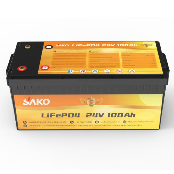 باتری لیتیومی 25.6 ولت، 100 آمپرساعت، دیپ سایکل، برند ساکو، مدل Li-MAX 25.6V 100Ah - تصویر 5