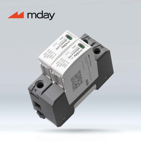 سرج ارستر 50 کیلوآمپر، 440 ولت، 2 پل، برند Mday، مدل MDH12.5-AC-1P+NPE - تصویر 3