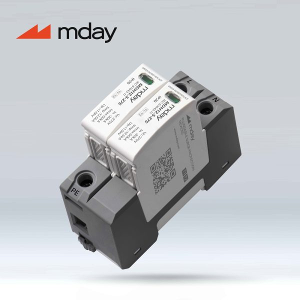 سرج ارستر 50 کیلوآمپر، 320 ولت، 2 پل، برند Mday، مدل MDH12.5-AC-2P - تصویر 3