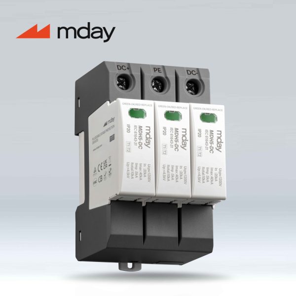 سرج ارستر 50 کیلوآمپر، 1200 ولت، 3 پل، برند Mday، مدل MDH6.25-DC1200 - تصویر 4