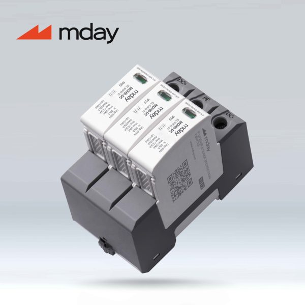 سرج ارستر 50 کیلوآمپر، 600 ولت، 3 پل، برند Mday، مدل MDH9-DC600 - تصویر 5