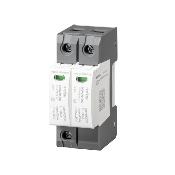 سرج ارستر 40 کیلوآمپر، 500 ولت، 2 پل، برند Mday، مدل MDN40-DC500 - تصویر 4