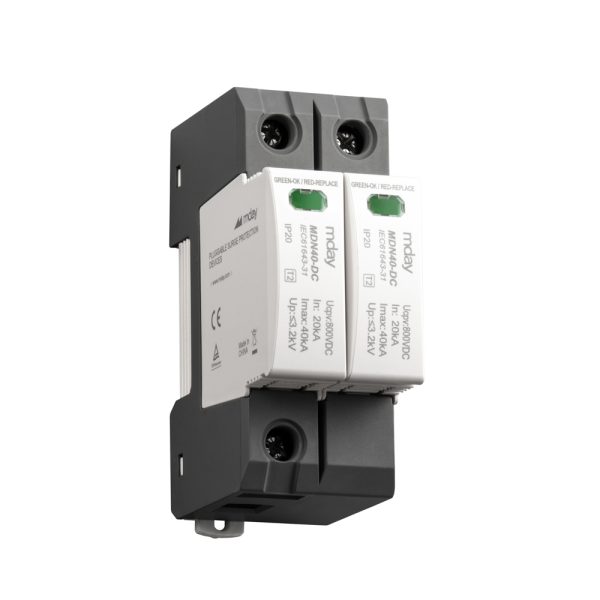 سرج ارستر 40 کیلوآمپر، 800 ولت، 2 پل، برند Mday، مدل MDN40-DC800 - تصویر 4