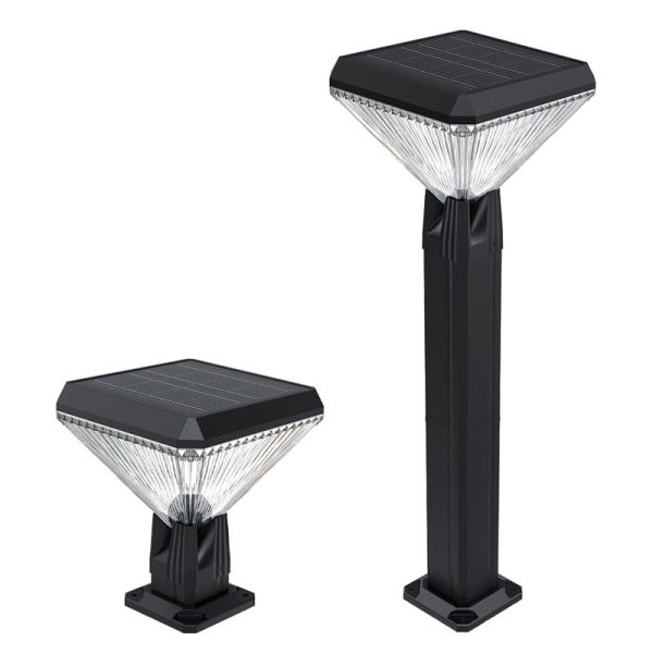 چراغ چمنی خورشیدی 7.5 وات، برند Newsky، مدل MJ-DB780 - تصویر 5