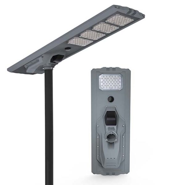 چراغ خیابانی خورشیدی 100 وات، برند Newsky، مدل MJ-SSO100