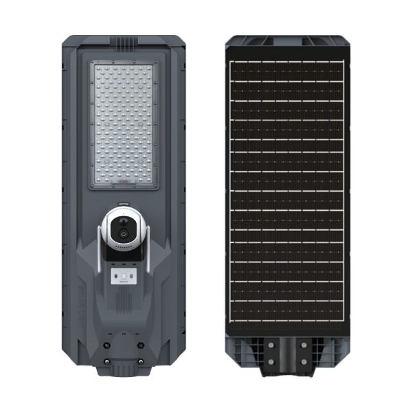 چراغ خیابانی خورشیدی 1200 وات، برند Newsky، مدل MJ-SSTH1200C-2Lens