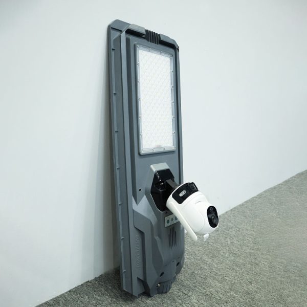 چراغ خیابانی خورشیدی 1200 وات، برند Newsky، مدل MJ-SSTH1200C-2Lens - تصویر 5