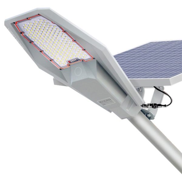 چراغ خیابانی خورشیدی 300 وات، برند Newsky، مدل MJ-XJ803