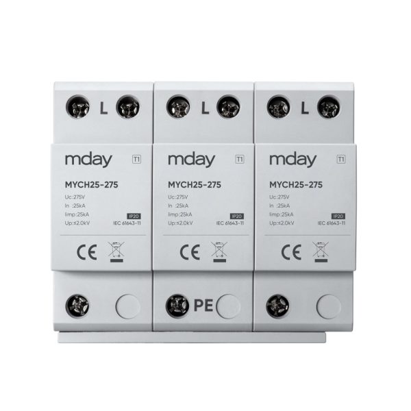 سرج ارستر 25 کیلوآمپر، 385 ولت، 3 پل، برند Mday، مدل MYCH25-AC-3P