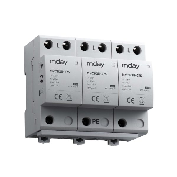 سرج ارستر 25 کیلوآمپر، 385 ولت، 3 پل، برند Mday، مدل MYCH25-AC-3P - تصویر 2