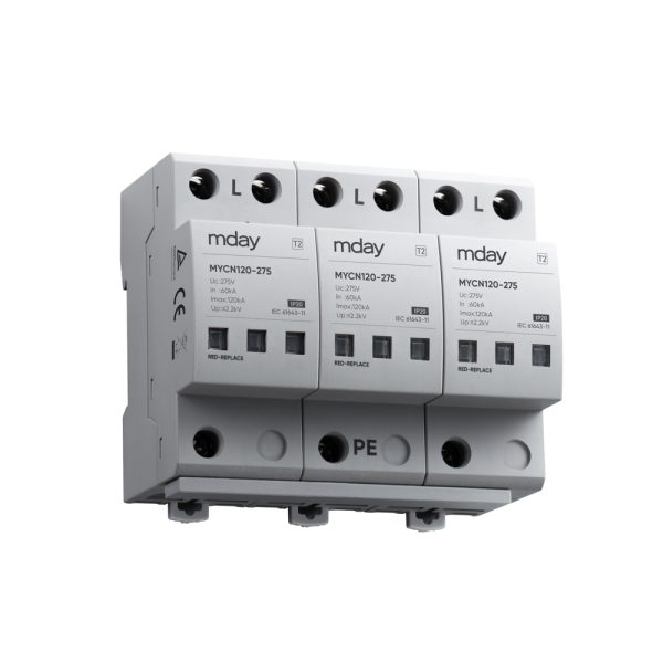 سرج ارستر 120 کیلوآمپر، 275 ولت، 3 پل، برند Mday، مدل MYCN120-AC-3P - تصویر 4