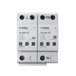 سرج ارستر 80 کیلوآمپر، 275 ولت، 2 پل، برند Mday، مدل MYCN80-AC-1P+NPE