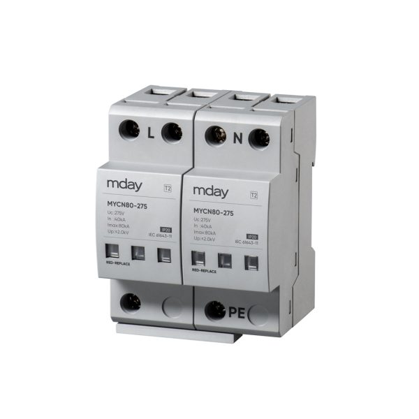 سرج ارستر 80 کیلوآمپر، 320 ولت، 2 پل، برند Mday، مدل MYCN80-AC-2P - تصویر 4