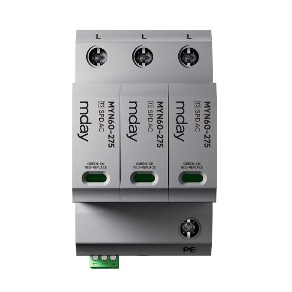 سرج ارستر 60 کیلوآمپر، 320 ولت، 3 پل، برند Mday، مدل MYN60-AC-3P