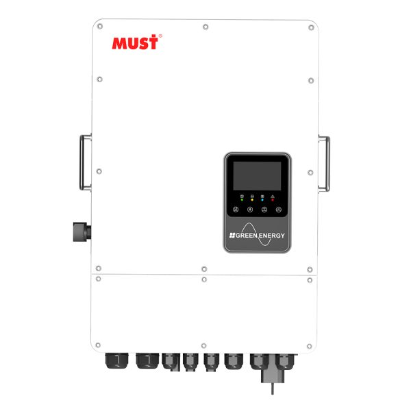 اینورتر خورشیدی هیبرید سه فاز 12 کیلووات، 48 ولت، 240 آمپر، برند ماست، مدل PH11-12KL3-EU