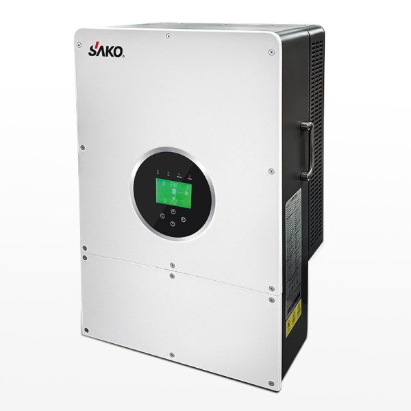 اینورتر خورشیدی هیبرید سه فاز 10 کیلووات، 48 ولت، 200 آمپر، برند ساکو، مدل SUNIN-10KM2-L1P3-EU - تصویر 3