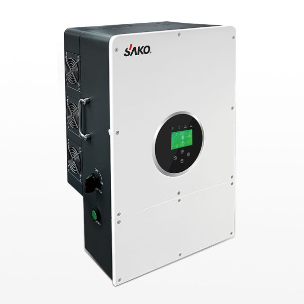 اینورتر خورشیدی هیبرید سه فاز 10 کیلووات، 48 ولت، 200 آمپر، برند ساکو، مدل SUNIN-10KM2-L1P3-EU - تصویر 5