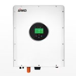 اینورتر خورشیدی هیبرید سه فاز 12 کیلووات، 48 ولت، 240 آمپر، برند ساکو، مدل SUNIN-12KM2-L1P3-EU