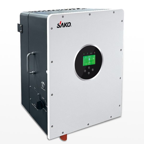 اینورتر خورشیدی هیبرید سه فاز 12 کیلووات، 48 ولت، 240 آمپر، برند ساکو، مدل SUNIN-12KM2-L1P3-EU - تصویر 6