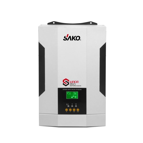 اینورتر خورشیدی آفگرید تک فاز 3.5 کیلووات، 24 ولت، 100 آمپر، برند ساکو، مدل SUNON PRO 3.5K