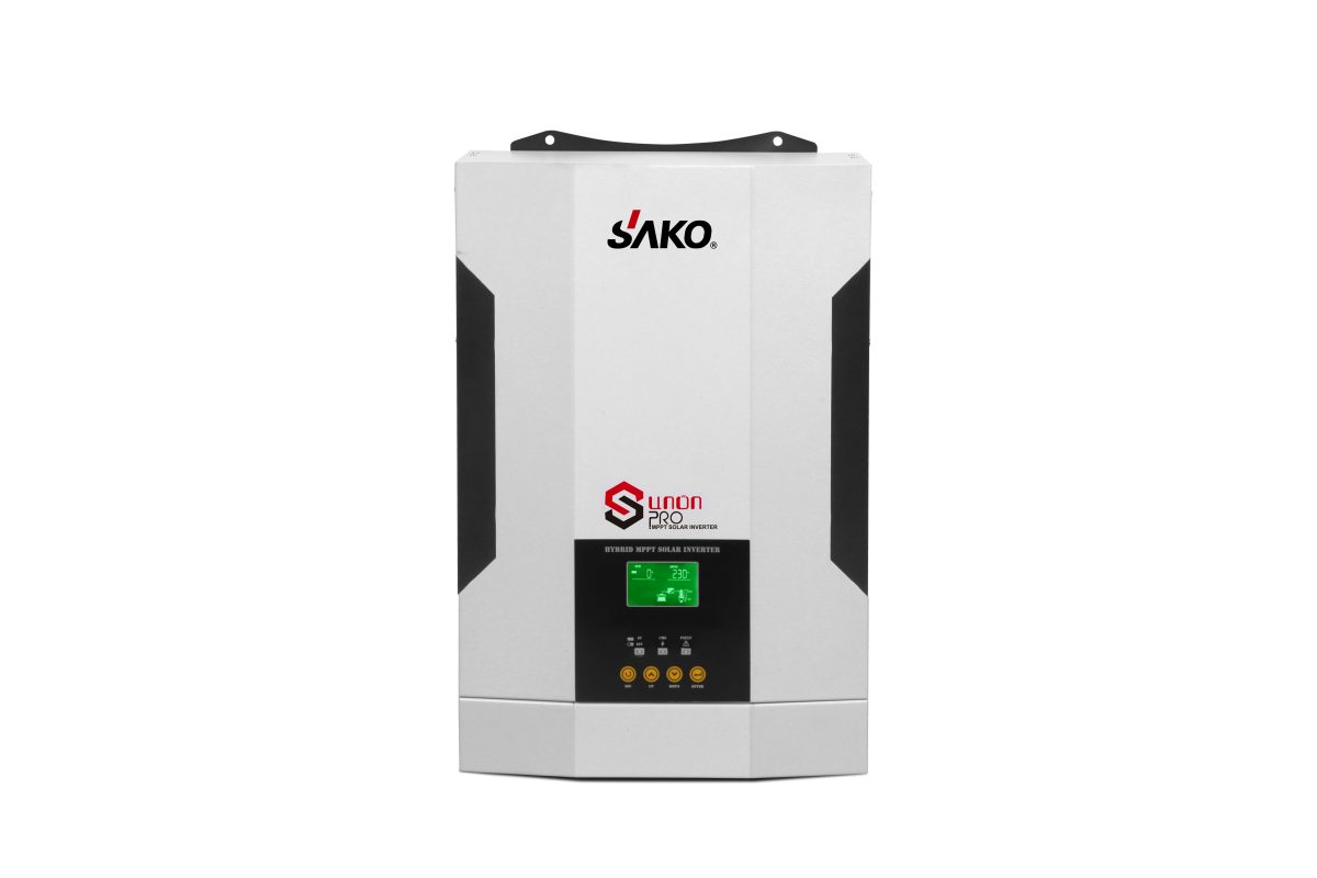 اینورتر خورشیدی آفگرید تک فاز 5.5 کیلووات، 48 ولت، 100 آمپر، برند ساکو، مدل Sunon Pro 5.5K - تصویر 1