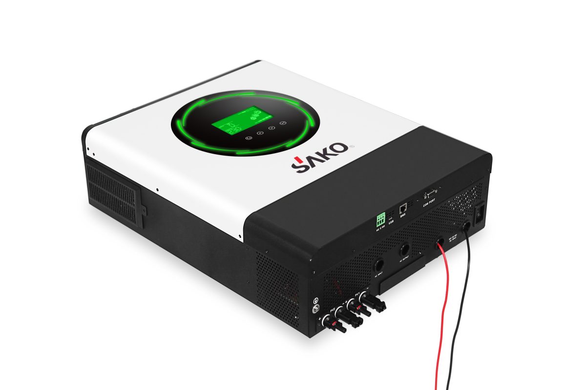 اینورتر خورشیدی هیبرید تک فاز 11 کیلووات، 48 ولت، 150 آمپر، برند ساکو، مدل Sunpolo 11Kw - تصویر 5