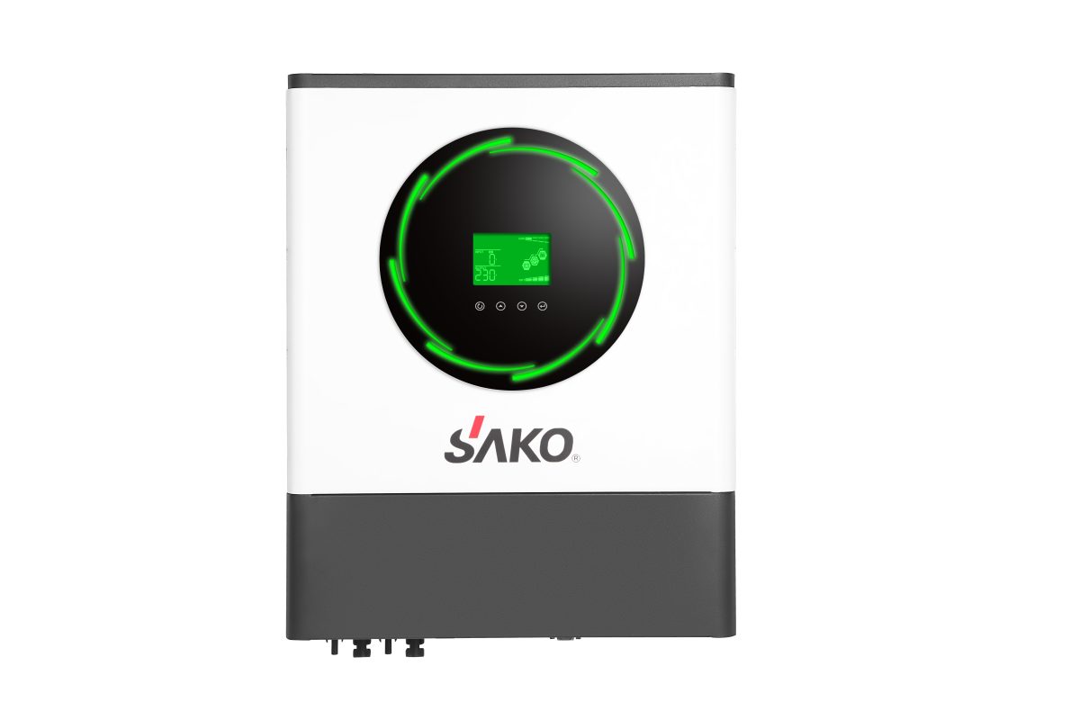 اینورتر خورشیدی هیبرید تک فاز 11 کیلووات، 48 ولت، 150 آمپر، برند ساکو، مدل Sunpolo-Gn 11Kw - تصویر 1