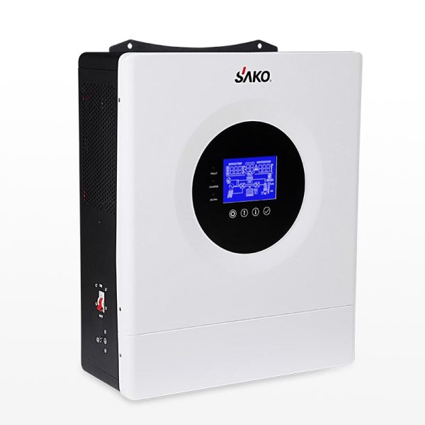 اینورتر خورشیدی هیبرید تک فاز 3 کیلووات، 48 ولت، 60 آمپر، برند ساکو، مدل SUNSEE AMERY 3KW - تصویر 6