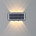 چراغ دیواری خورشیدی 2.75 وات، برند Newsky، مدل SW-06