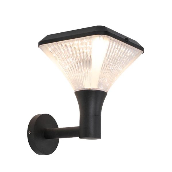 چراغ دیواری خورشیدی 5 وات، برند Newsky، مدل SWL-BD1008 - تصویر 3