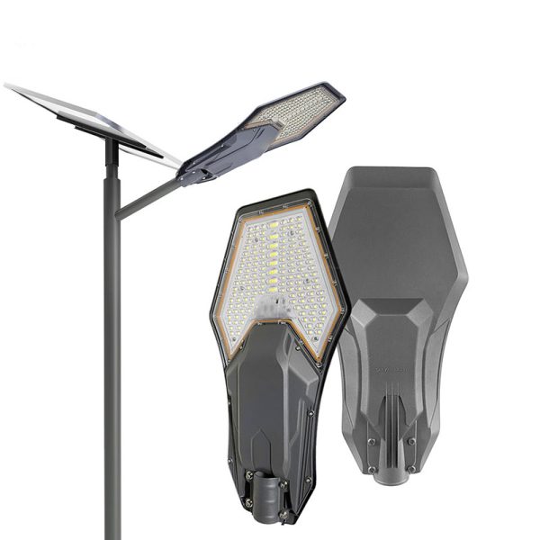 چراغ خیابانی خورشیدی 1200 وات، برند Newsky، مدل X1-1200W