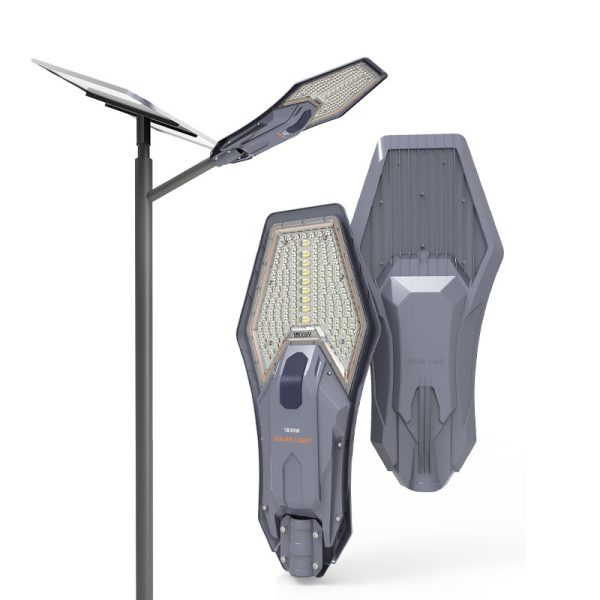 چراغ خیابانی خورشیدی 1800 وات، برند Newsky، مدل X1pro-1800W