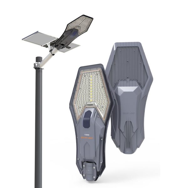 چراغ خیابانی خورشیدی 500 وات، برند Newsky، مدل X1pro-500W